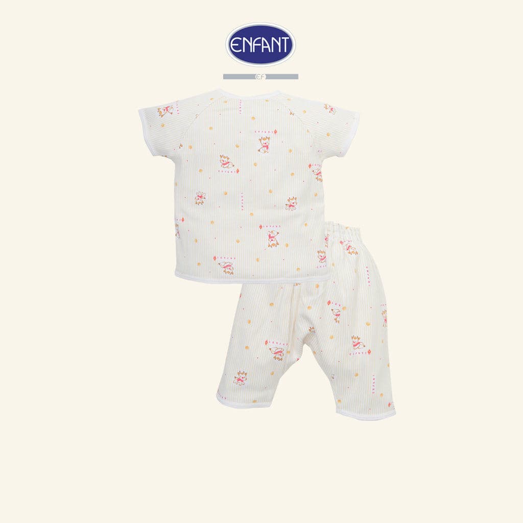 ENFANT ชุดSnap แขนสั้น 3เดือน-2ปี กวาง ED1DN4 รูปที่ 2