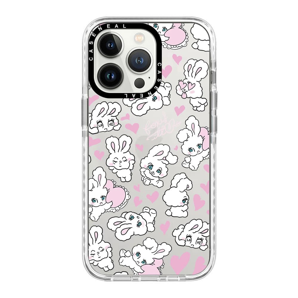 Drop proof CASENEALเคสโทรศัพท์สําหรับiPhone 17ProMax 17pro 17 air 16promax 16 15promax 15 14promax 13 13Promaxเคสแข็งกระต่ายน่ารัก 12PromaxกรณีiPhone 11คุณภาพสูง รูปที่ 6