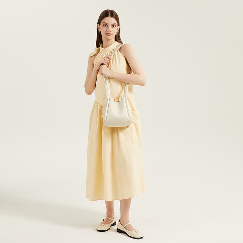BOSTANTEN Plump Bag กระเป๋าถือ ความจุขนาดใหญ่ แฟชั่นสไตล์เกาหลี สําหรับผู้หญิง ของขวัญผู้หญิง รูปที่ 9