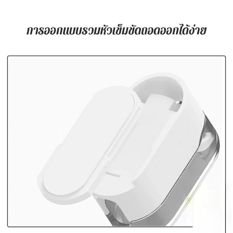 ที่วางแปรงสีฟันอัตโนมัติแบบติดผนัง พร้อมฝาปิด กันน้ำและกันฝุ่น รูปที่ 7