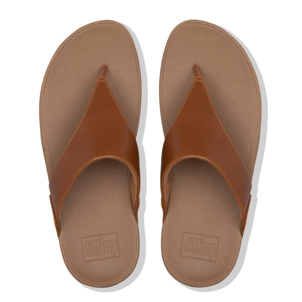 FITFLOP LULU รองเท้าแตะแบบหูหนีบผู้หญิง รุ่น I88-592 สี Light Tan รูปที่ 3