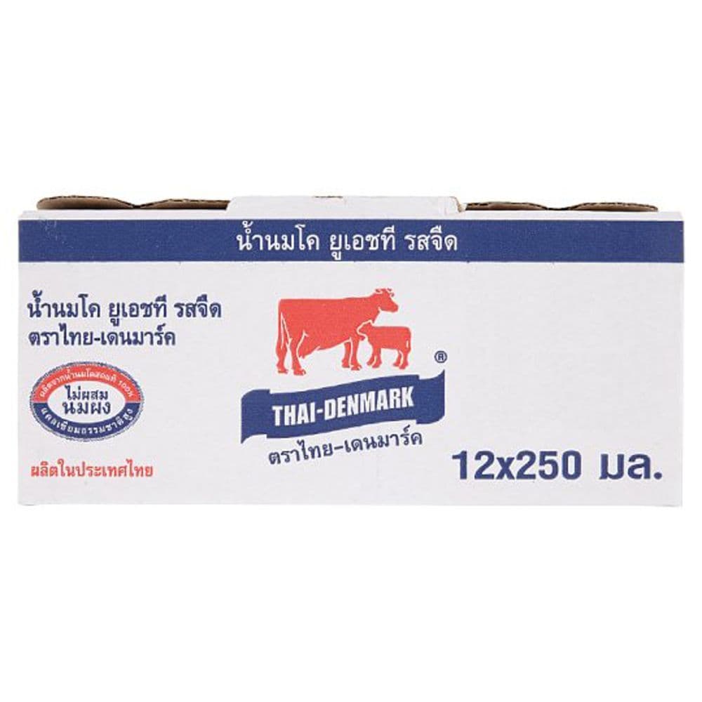ไทยเดนมาร์คนมยูเอชทีรสจืด250มลX12 THAI DENMARK UNSWEET250CC 1X12 UHT รูปที่ 1