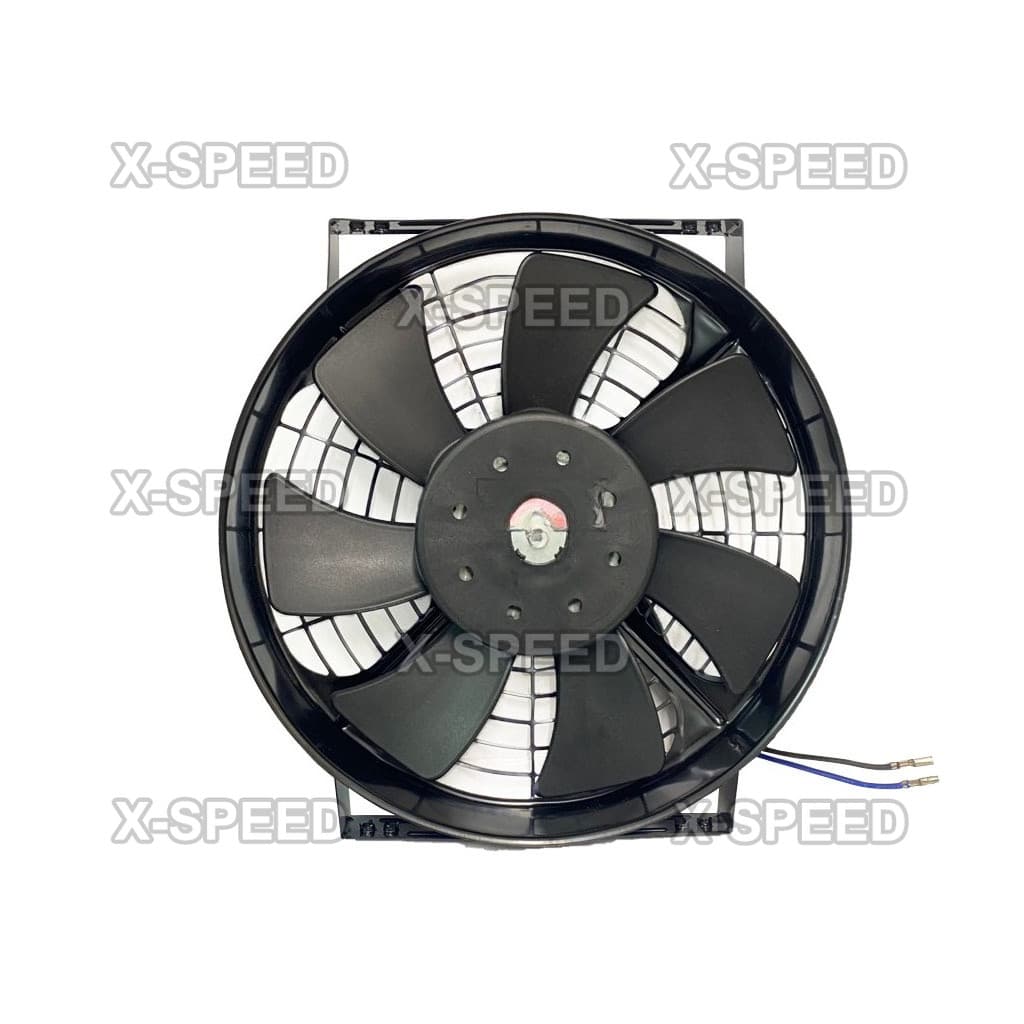 พัดลม นำเข้า แบบเป่า 10 นิ้ว 12V โครงเหล็ก เหลี่ยม 80W 6.67A พัดลม แผง หม้อน้ำ ระบายความร้อน FAN MOTOR 4005A 518 รูปที่ 4