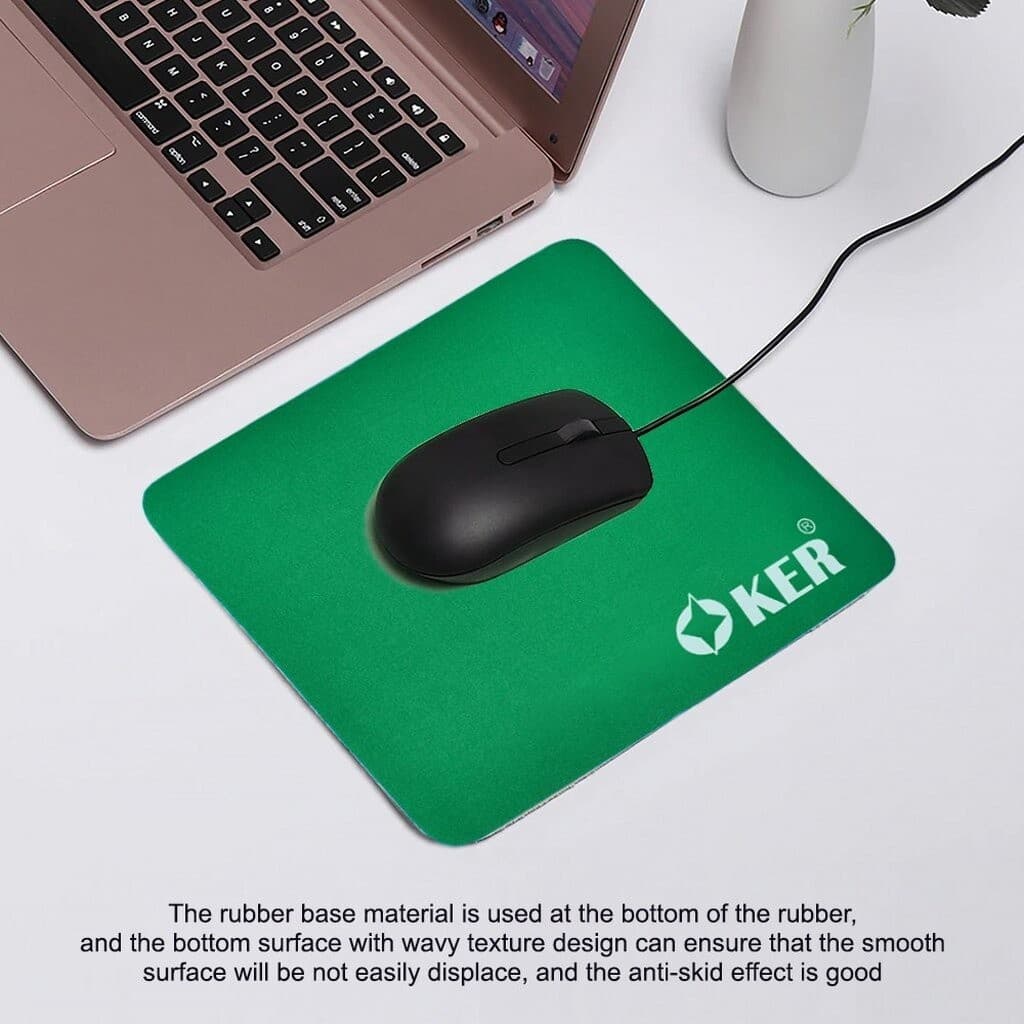 OKER 1030 BLACK OPTICAL MOUSE PAD แผ่นรองเม้าส์ รูปที่ 9