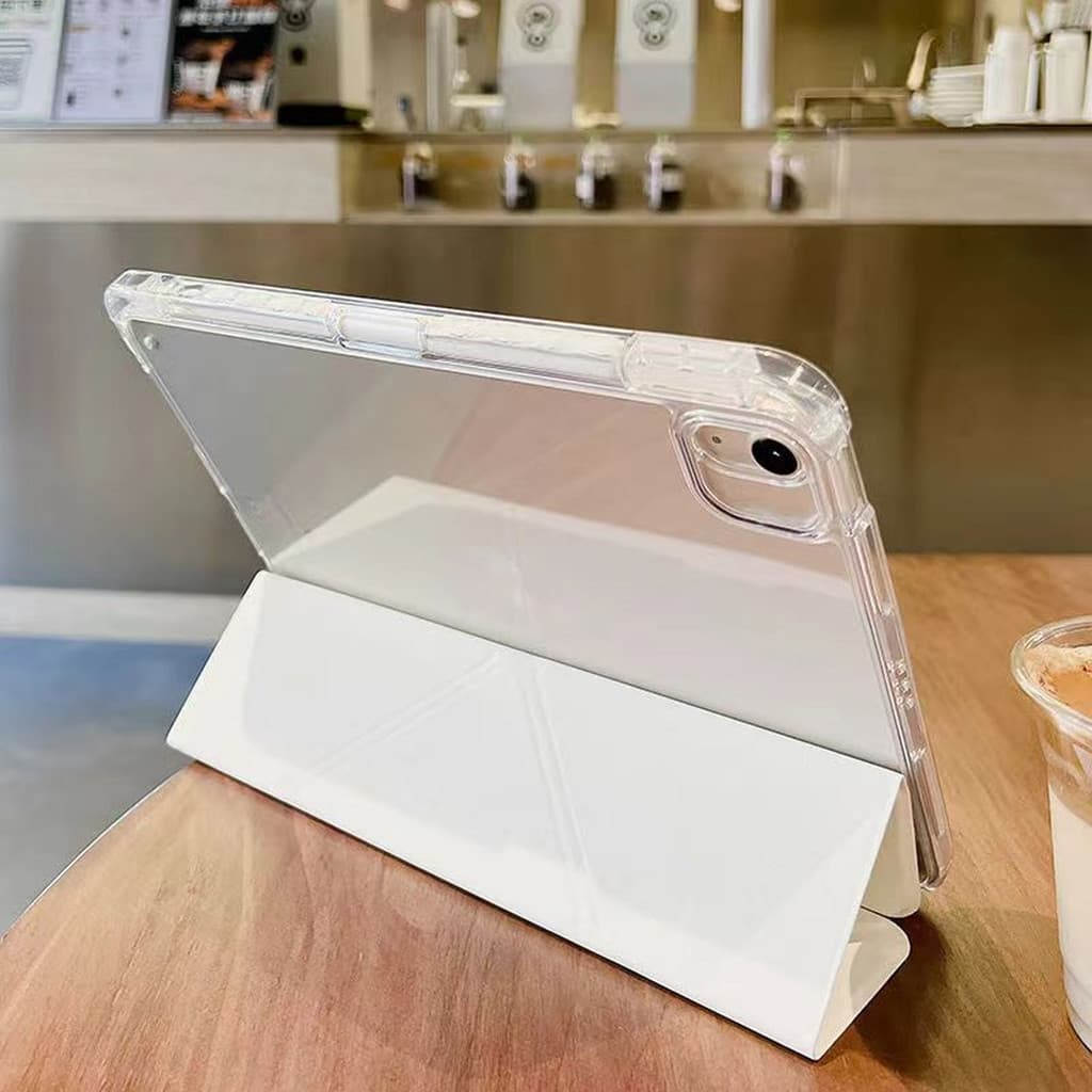 การเปิดตัวผลิตภัณฑ์พับได้แบบตัวY สําหรับ OPPO Pad SE11 / OPPO Pad 5 12.1 นิ้ว เคสโปร่งใส，ช่องเสียบปากกา รูปที่ 5
