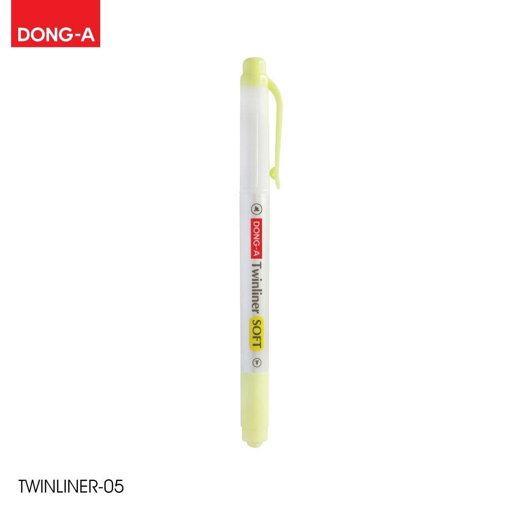 ซื้อสินค้าตามกำหนดเพื่อรับของแถม DONG-A ปากกาไฮไลท์ เน้นข้อความ รุ่น Twinliner SOFT รูปที่ 4