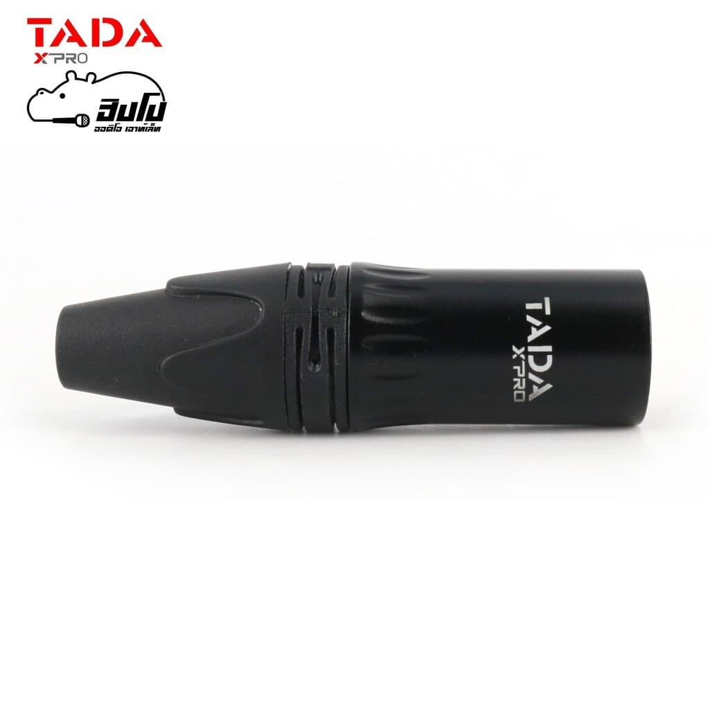 TADA GYX 02BK XLR Male 3-Pin สำหรับเข้าสายไมค์ แข็งแรง ทนทาน แพ็ค 4 ตัว ปลั๊กแคนนอนผู้ ไมโครโฟน ไมค์สาย Hippo Audio รูปที่ 3