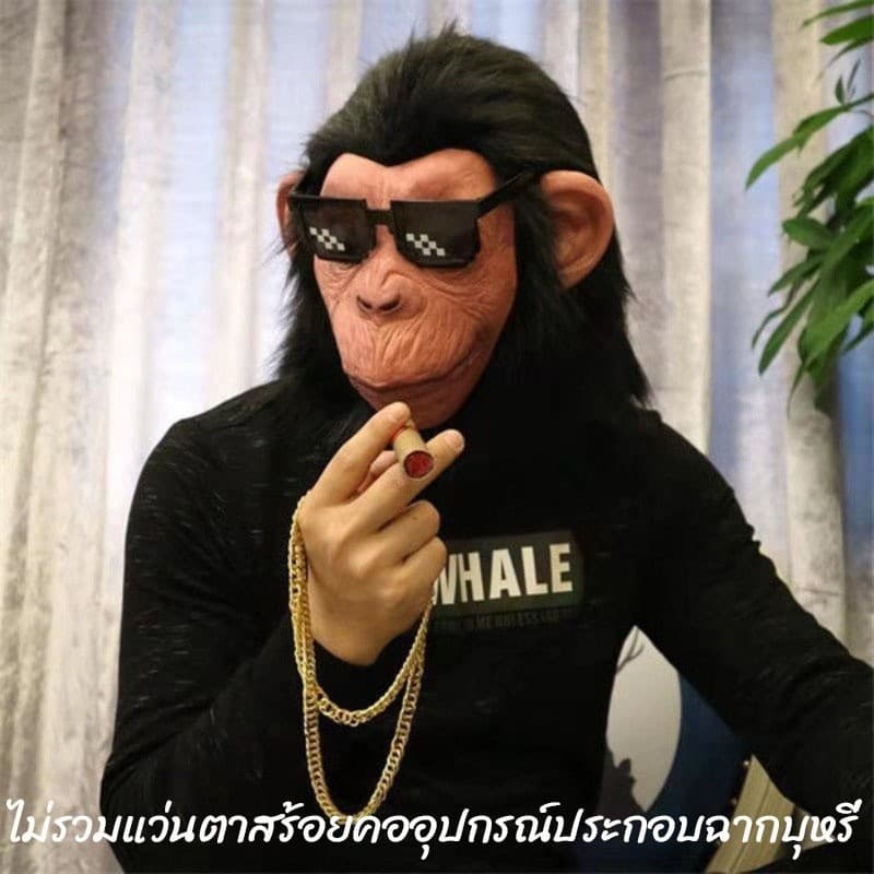 หน้ากากสัตว์ หน้ากากคอสเพลย์ ฮิปโปโปเตมัสหน้ากาก หน้ากากหัวม้า อุปกรณ์ประกอบฉากปาร์ตี้ หน้ากากตลก รูปที่ 3
