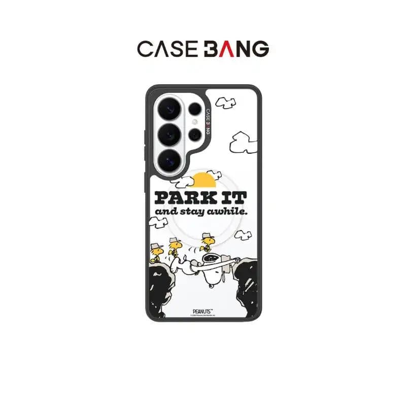 CASEBANG Snoopy 2.0 Series เคสแม่เหล็ก ImagiSnap เข้ากันได้กับ Samsung S26U/S26+/S26/S25U/S24U/S24+/S24 ด้านหลังแบบถอดเปลี่ยนได้, การป้องกันการตกกระแทกทหาร รูปที่ 2