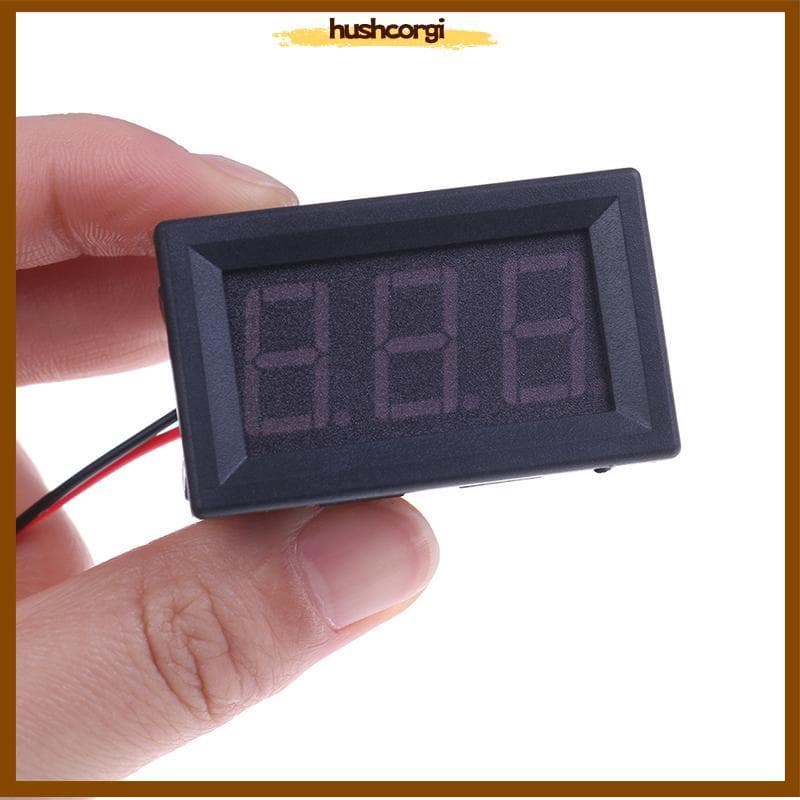 AC 70-500V โวลต์มิเตอร์แบบดิจิตอลจอแสดงผล LED 2 สายไฟโวลต์มิเตอร์ทดสอบแรงดันไฟฟ้าหุ้นใหม่ รูปที่ 2