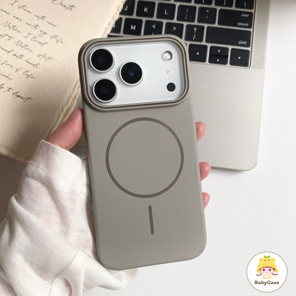 เคสไอโฟน 17 เหมาะสำหรับ IPhone 17 15 11 13 14 12 16 Pro Max 16 15 Plus Air เคสโทรศัพท์สีพื้นเรียบง่าย น่ารัก และอ่อนโยน รูปที่ 6