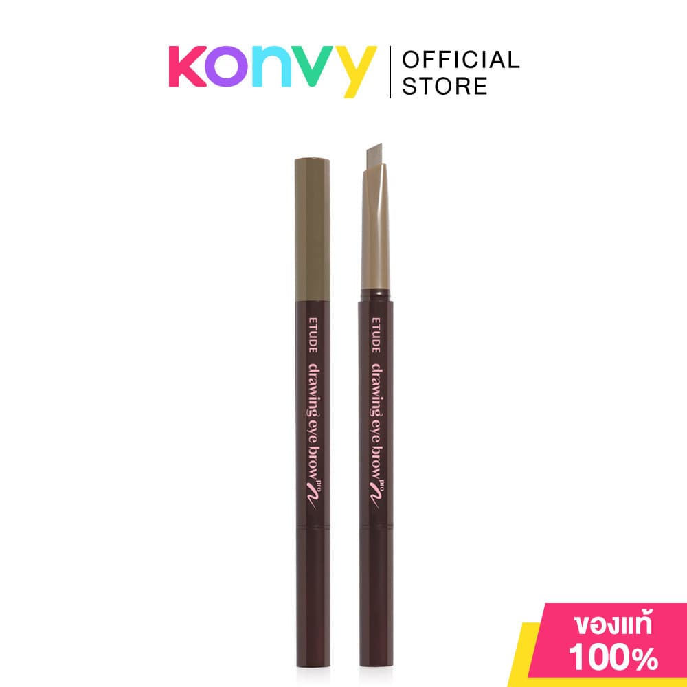 Etude Drawing Eyebrow Pro 0.25g #1 Dark Brown ดินสอเขียนคิ้วปลายตัดสามเหลี่ยม อีทูดี้ เฮ้าส์ เพิ่มปริมาณจากรุ่นเดิม ... รูปที่ 7