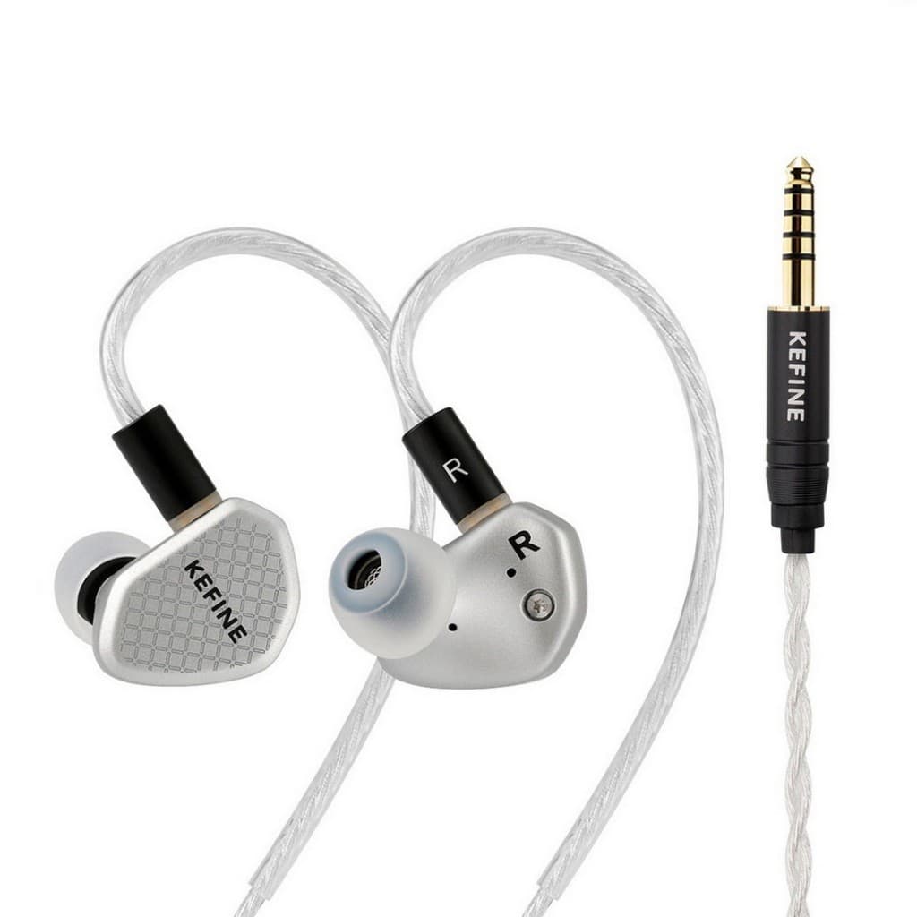 KEFINE Klean SV 3.5 หูฟัง IEMs ไดรเวอร์ไดนามิก 10mm ไดอะแฟรม DLC รูปที่ 2