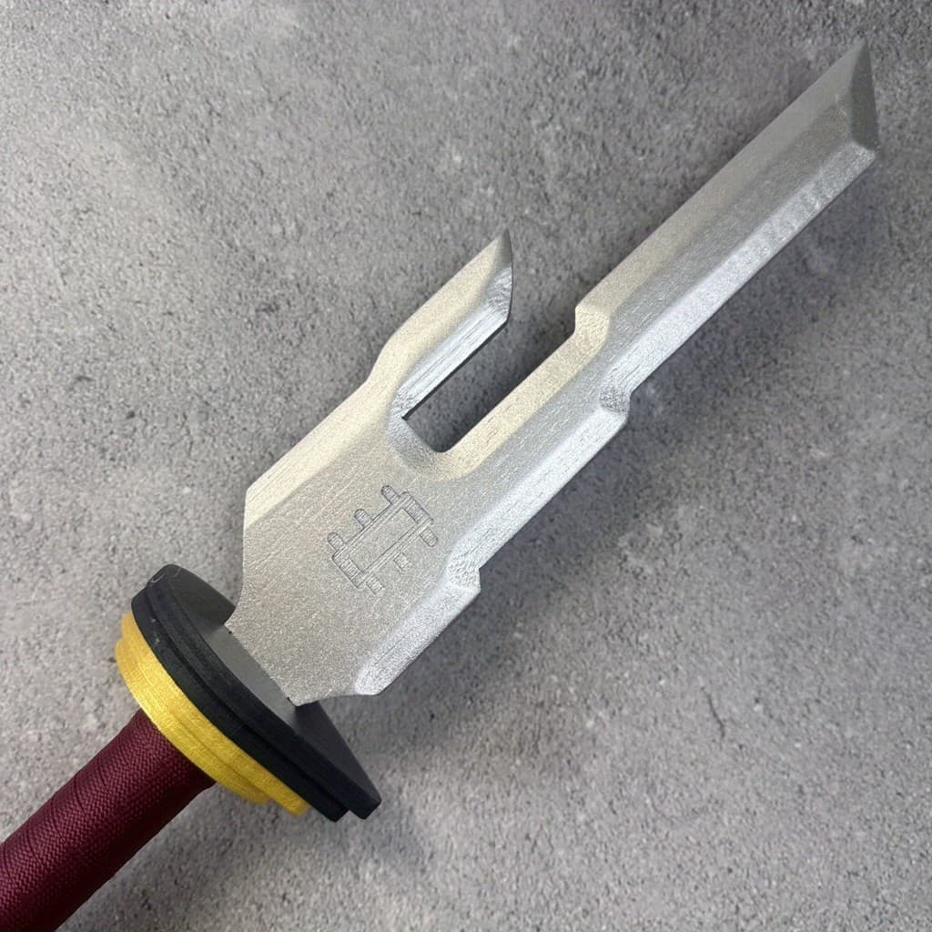 18 นิ้ว 46 ซม. มีด Katana Ninja อะนิเมะคอสเพลย์ Prop ดาบปลอดภัยใบมีดขนาดจริง Sabre ของขวัญ รูปที่ 3