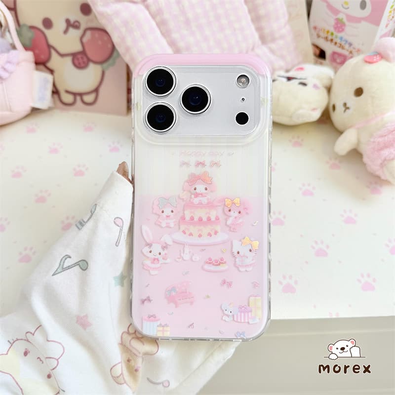 เคสIMD TPUนุ่ม ลายมิฟฟี่ เมโลดี้ OPPO A6 A5i A5 A3 X pro A60 A18 F31 A16 A79 A78 A57 A7 A55 A15 A77 A98 A78 A58 A31 A38 รูปที่ 3