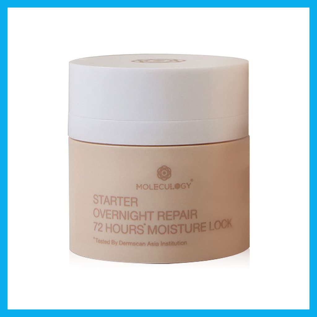 Moleculogy Starter Overnight Repair 72 Hours Moisture Lock 50g โมเลกุลโลจี้ ครีมปิดผิว. รูปที่ 5