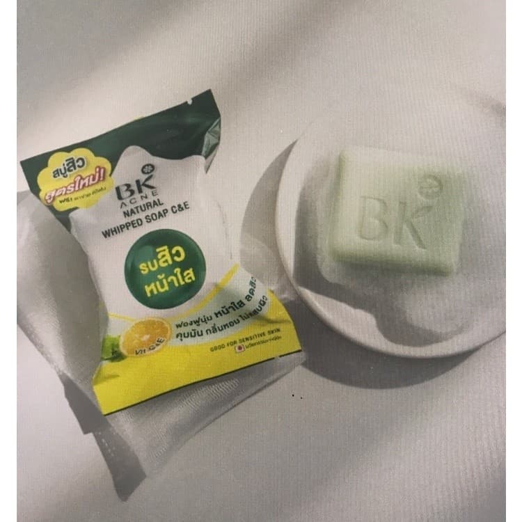 BK Acne Natural Whipped Soap แท้ 100% รูปที่ 3