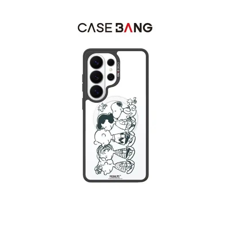CASEBANG Snoopy 2.0 Series เคสแม่เหล็ก ImagiSnap เข้ากันได้กับ Samsung S26U/S26+/S26/S25U/S24U/S24+/S24 ด้านหลังแบบถอดเปลี่ยนได้, การป้องกันการตกกระแทกทหาร รูปที่ 4