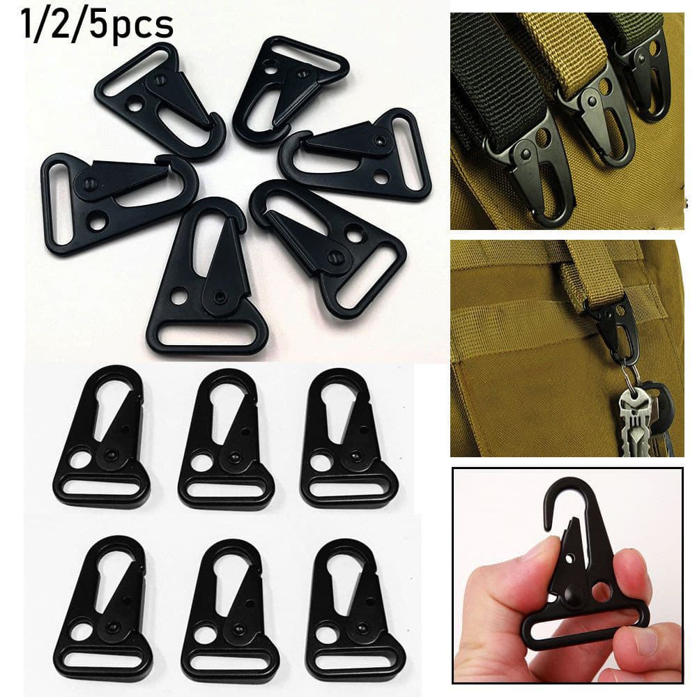 BLIVO ตะขอคาราบิเนอร์ ตัว S | แพ็ค 1 ชิ้น 50mm| DIY Carabiner ตะขอเซฟตี้ ห่วงกุญแจ ห่วงแขวนพร้อมตัวล็อค keychain รูปที่ 2
