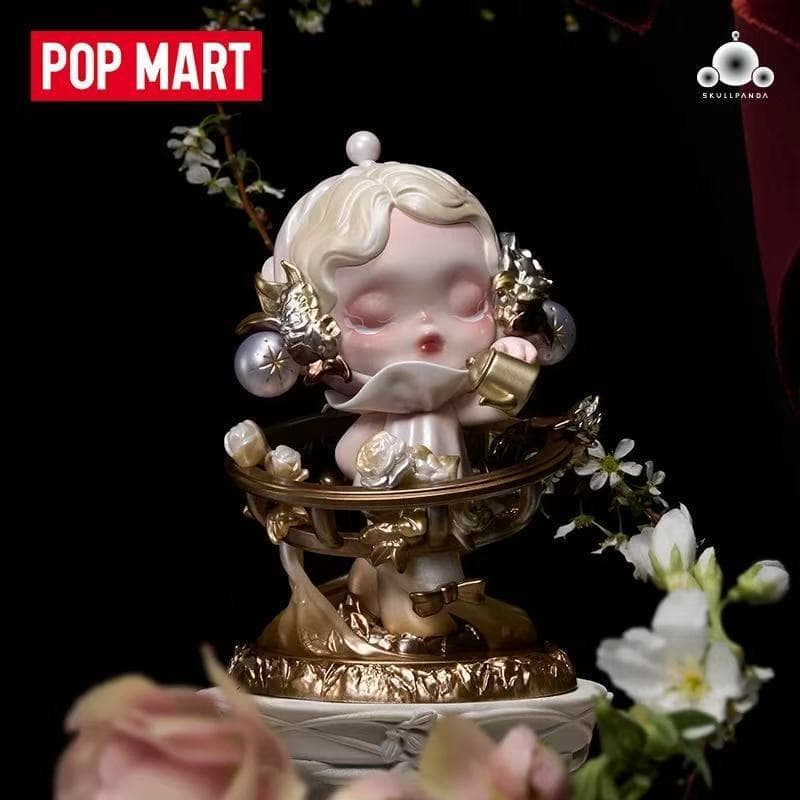 POPMART POPMART SKULLPANDA Flower Four Scene Series กล่องปริศนาทํามือของเล่นตกแต่งของขวัญ รูปที่ 1