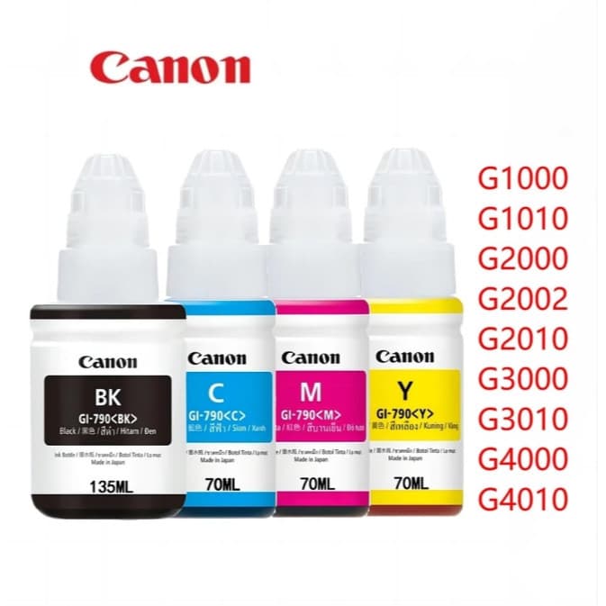 หมึก canon g2010 แท้%ต้นฉบับภาษาญี่ปุ่น GI-790 / G1000 / G2000 / G3000 / G1010 / G2010 / G3010 รูปที่ 3