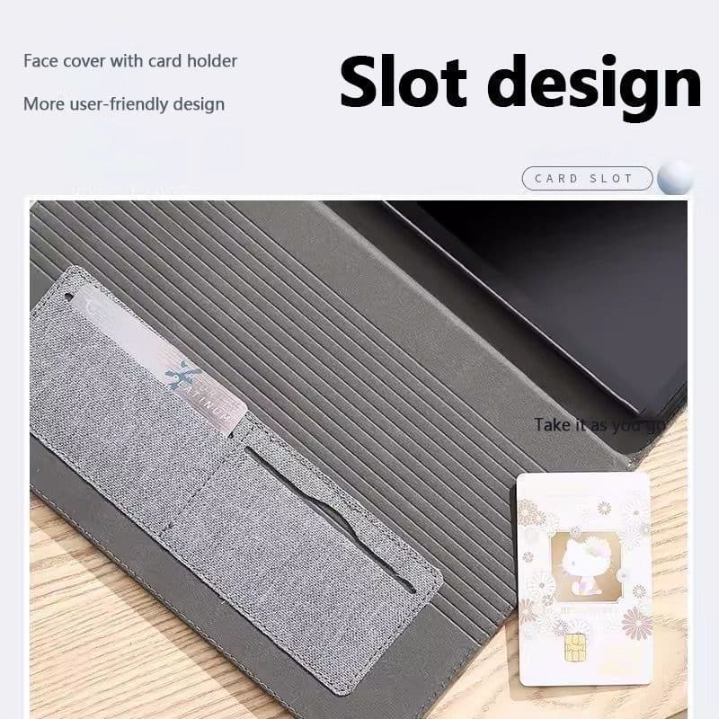 กรณี Redmi Pad2 9.7 นิ้ว เคสแท็บเล็ต ผ้าDenimสไตล์ฝาครอบการ์ดกันกระแทกซิลิโคนด้านหลังสําหรับXiaomi Redmi Pad 2 SE 9.7 นิ้ว 4G Wi-Fi รูปที่ 4