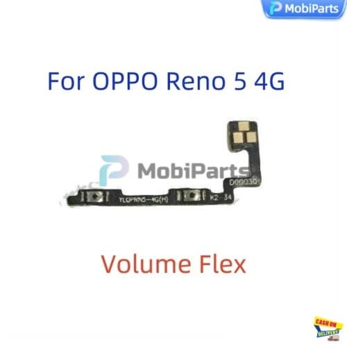 on-off+volume +- แพรปุ่มสวิตปิดเปิด ปุ่มเปิดปิดนอก ปุ่มเพิ่มเสียงนอก แพรเพิ่มเสียง สําหรับ OPPO Reno 5 4G CPH2159 รูปที่ 4