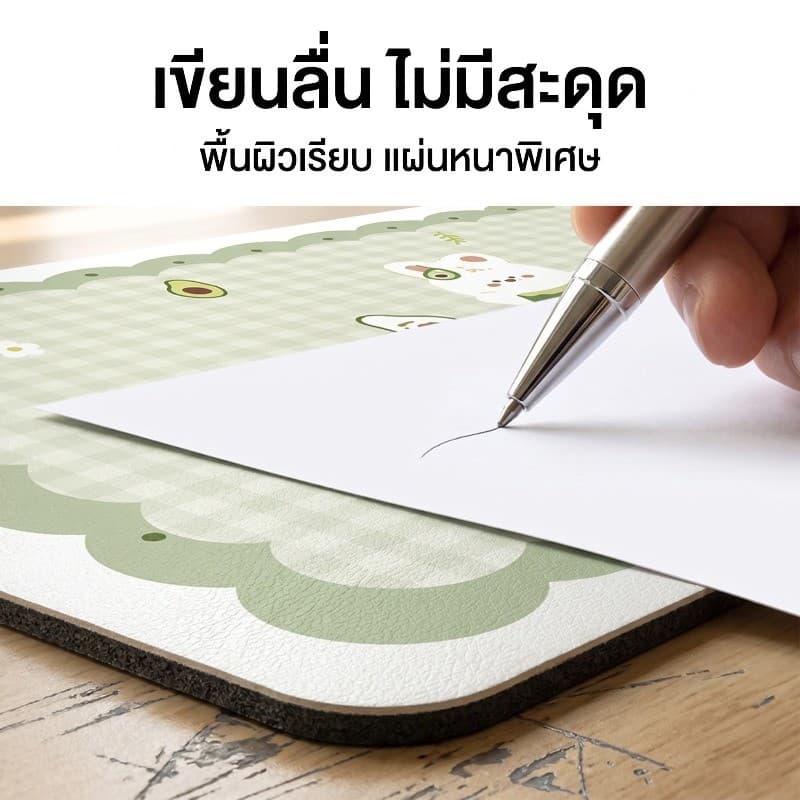 แผ่นรองโต๊ะการ์ตูน สำหรับนักเรียนและเด็ก ป้องกันพื้นผิวโต๊ะ กันลื่น ทนทาน สวยงาม และช่วยปกป้องสายตา รูปที่ 3