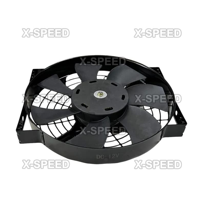 พัดลม นำเข้า แบบเป่า 10 นิ้ว 12V โครงเหล็ก เหลี่ยม 80W 6.67A พัดลม แผง หม้อน้ำ ระบายความร้อน FAN MOTOR 4005A 518 รูปที่ 5
