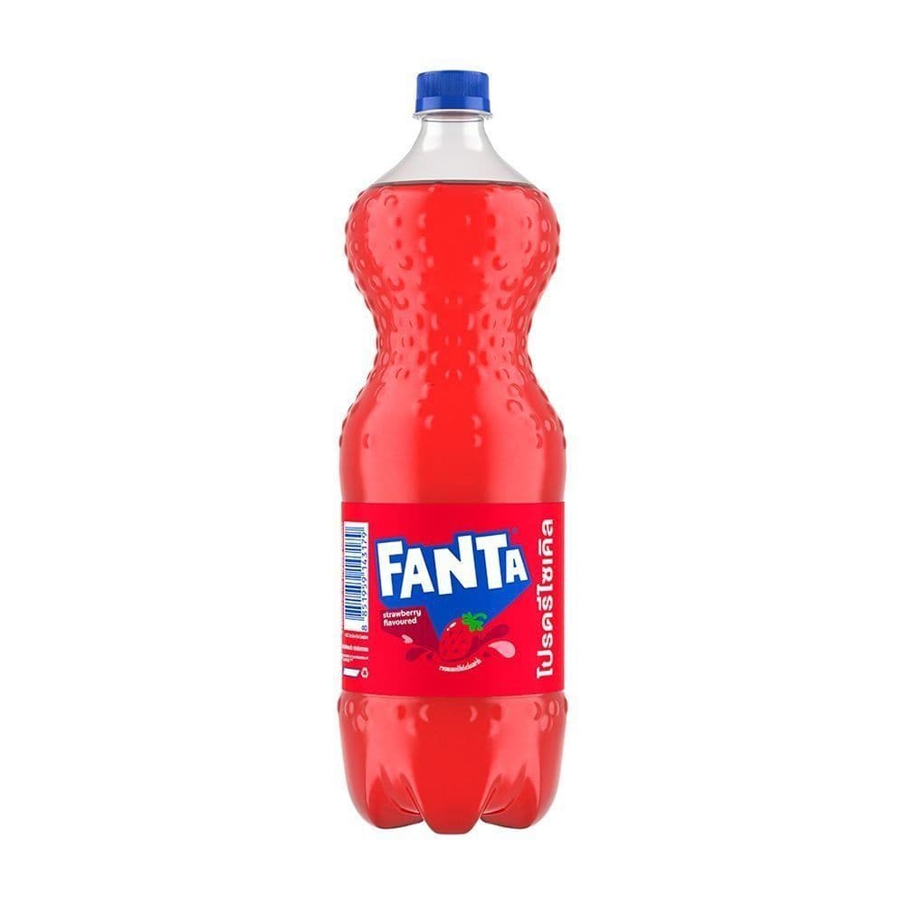 แฟนต้าน้ำแดง 1.5ล. FANTA STRAWBERRY 1.5 L. รูปที่ 1