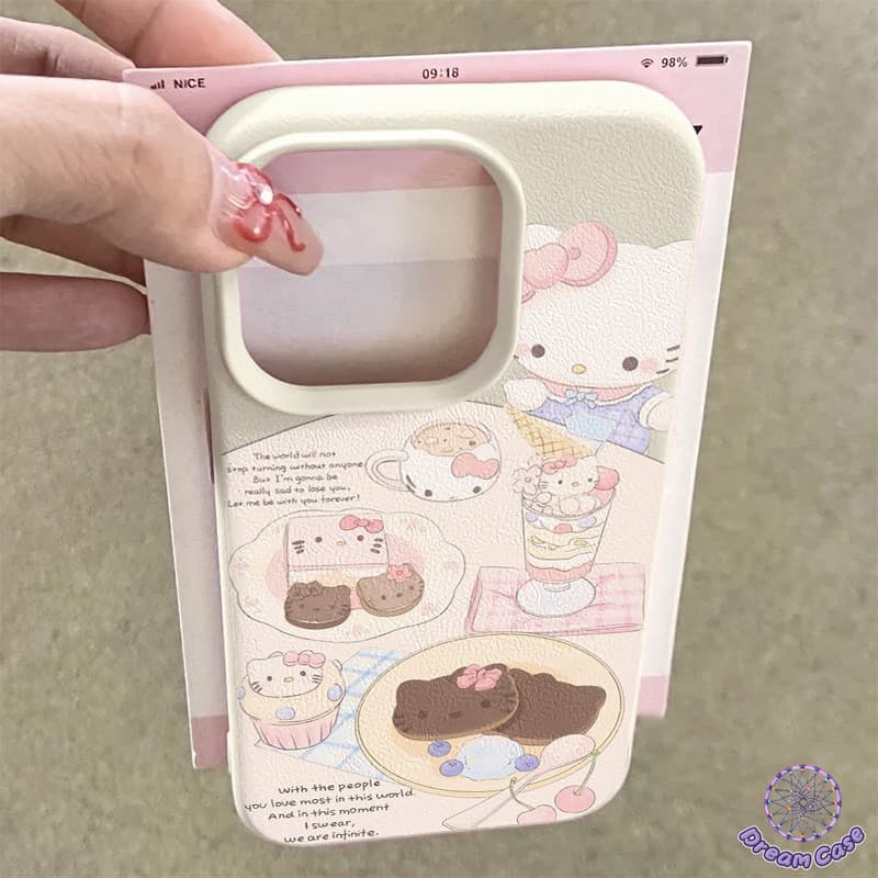เคสไอโฟน 17 สำหรับ IPhone 13 15 17 AIR 11 16 12 14 Pro Max 15 7 8 14 Plus XR เคสTPUหนังนุ่ม ลายแมวขนมหวาน คู่รัก มินิมอล รูปที่ 5