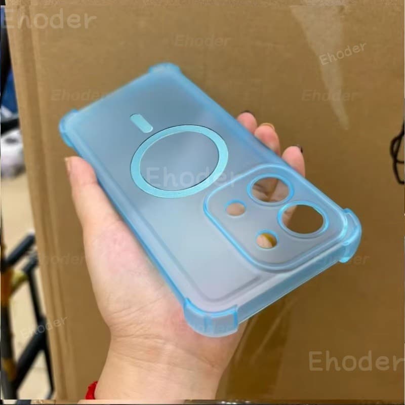 ปลอกสําหรับ OPPO Reno 15ProMAX 15 14 13 12 11 Pro 15F 4G 5G 2026 กันกระแทกแม่เหล็กล้างซิลิโคนอ่อนนุ่มปกหลังสําหรับ Reno15F 15Pro Reno14Pro 14Pro Reno14F Reno13F เคสโทรศัพท์ รูปที่ 2