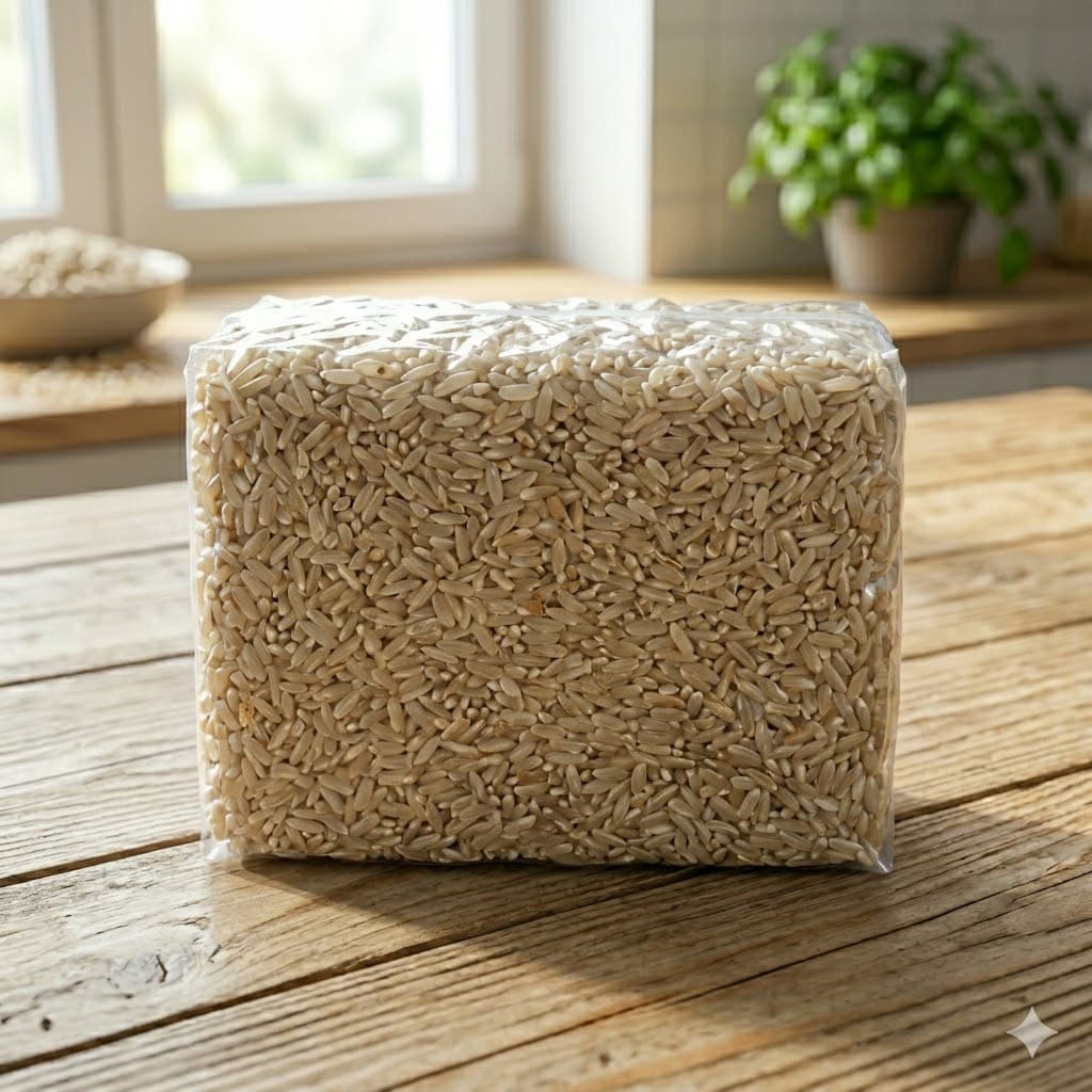 ข้าวซ้อมมือ กข43 ดัชนีน้ำตาลต่ำ Low GI ใยอาหารสูง ข้าวคุมน้ำตาล นุ่ม ทานง่าย หุงได้เลยไม่ต้องผสม 1kg รูปที่ 3