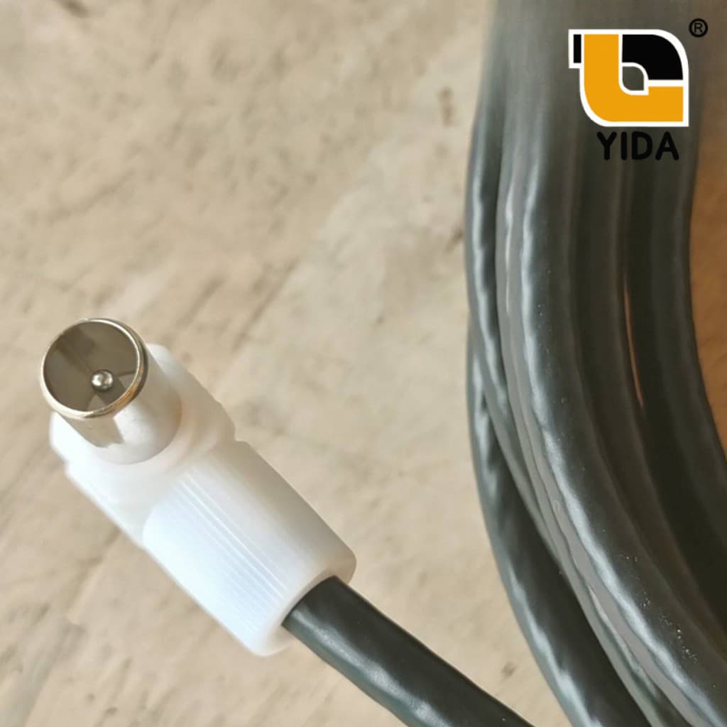สายอากาศทีวี Digital TV RF Cable สายคอนโด สีดำ รองรับทีวีดิจิตอล ยาว 1-5 เมตร รูปที่ 2
