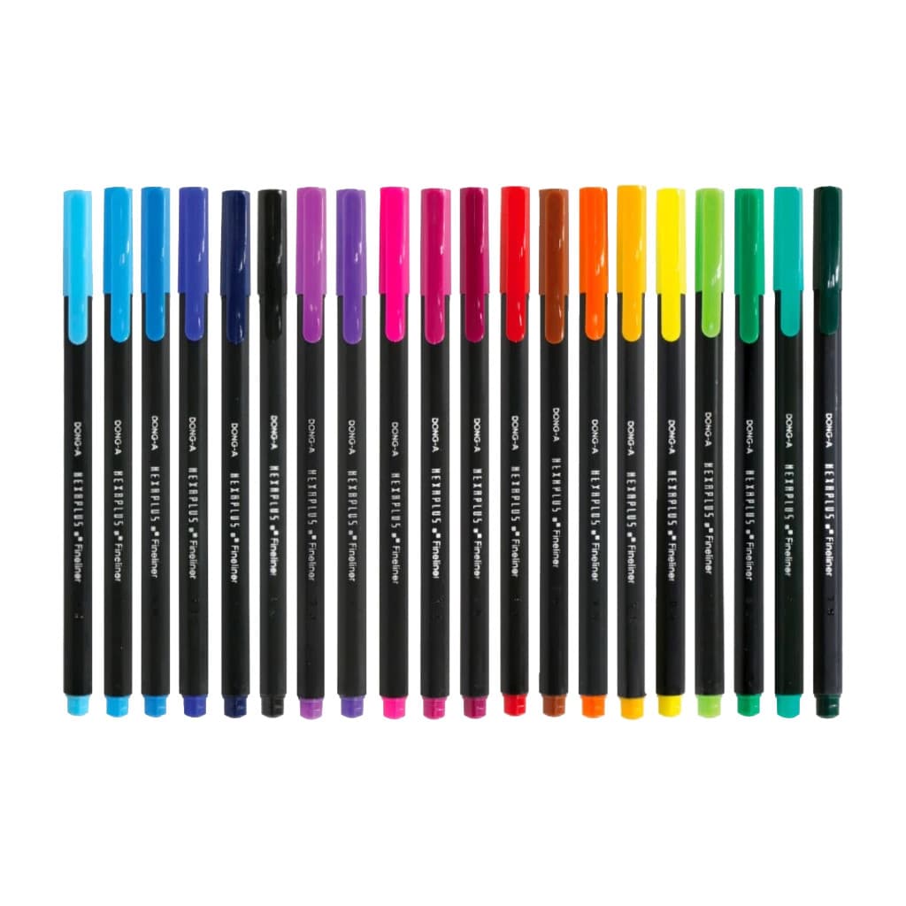 !!ของแถม!! ปากกาสี Dong-a Hexaplus สุ่มสี รูปที่ 1