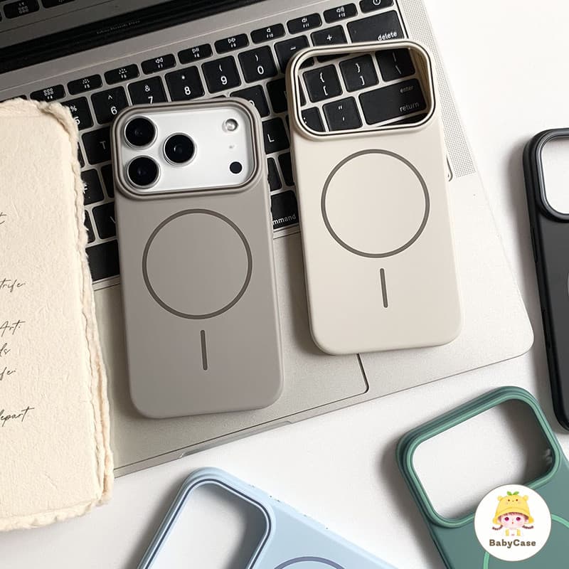 เคสไอโฟน 17 เหมาะสำหรับ IPhone 17 15 11 13 14 12 16 Pro Max 16 15 Plus Air เคสโทรศัพท์สีพื้นเรียบง่าย น่ารัก และอ่อนโยน รูปที่ 5