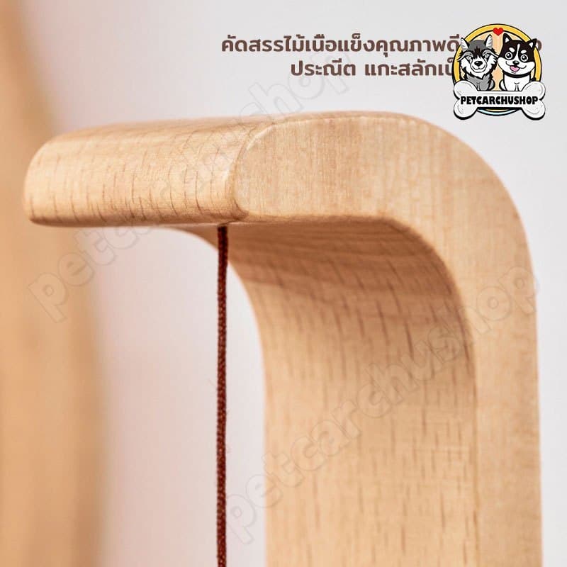 COD กระดิ่งลมประตู ไม้เนื้อแข็ง ป้องกันการโจรกรรม เตือนความจํา กระดิ่งแขวนประตูสําหรับตกแต่งทางเข้าประตู รูปที่ 8