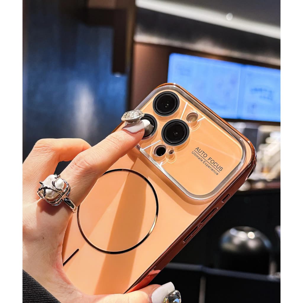 กรอบนุ่มไฟฟ้า เข้ากันได้กับ iPhone 17 Pro Max/12/13 Pro Max/14 Pro/13/15/16 Pro Max เคสโทรศัพท์หรูหราสไตล์ใหม่ รูปที่ 6