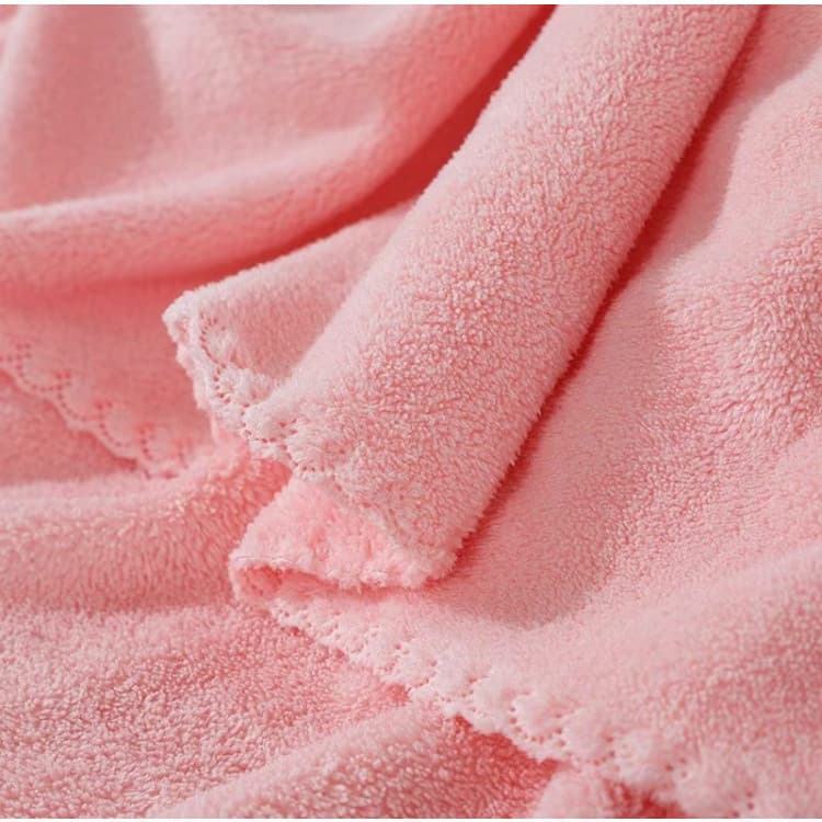 ผ้าขนหนูนาโน เช็ดตัว Towel เนื้อผ้าหนา นุ่ม สีสดใส สามารถเลือกสีได้ ขนาด middle 30*60cm รูปที่ 7