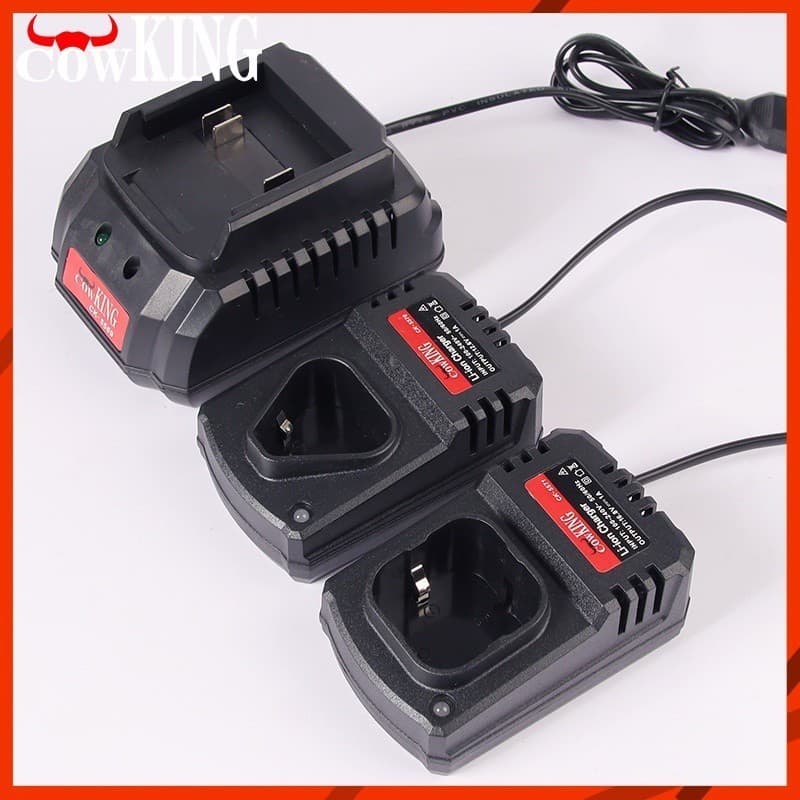 COW KING Adaptor 12v,16v,20v สำหรับชาร์จ แบตเตอรี่เครื่องมือช่างไร้สาย มีระบบตัดไฟเมื่อแบตเต็ม รูปที่ 3