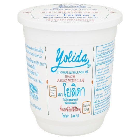 โยลิดา โยเกิร์ต รสธรรมชาติไขมันต่ำ 450 กรัม YOLIDA YOGURT NATURAL LOW FAT 450 G รูปที่ 1