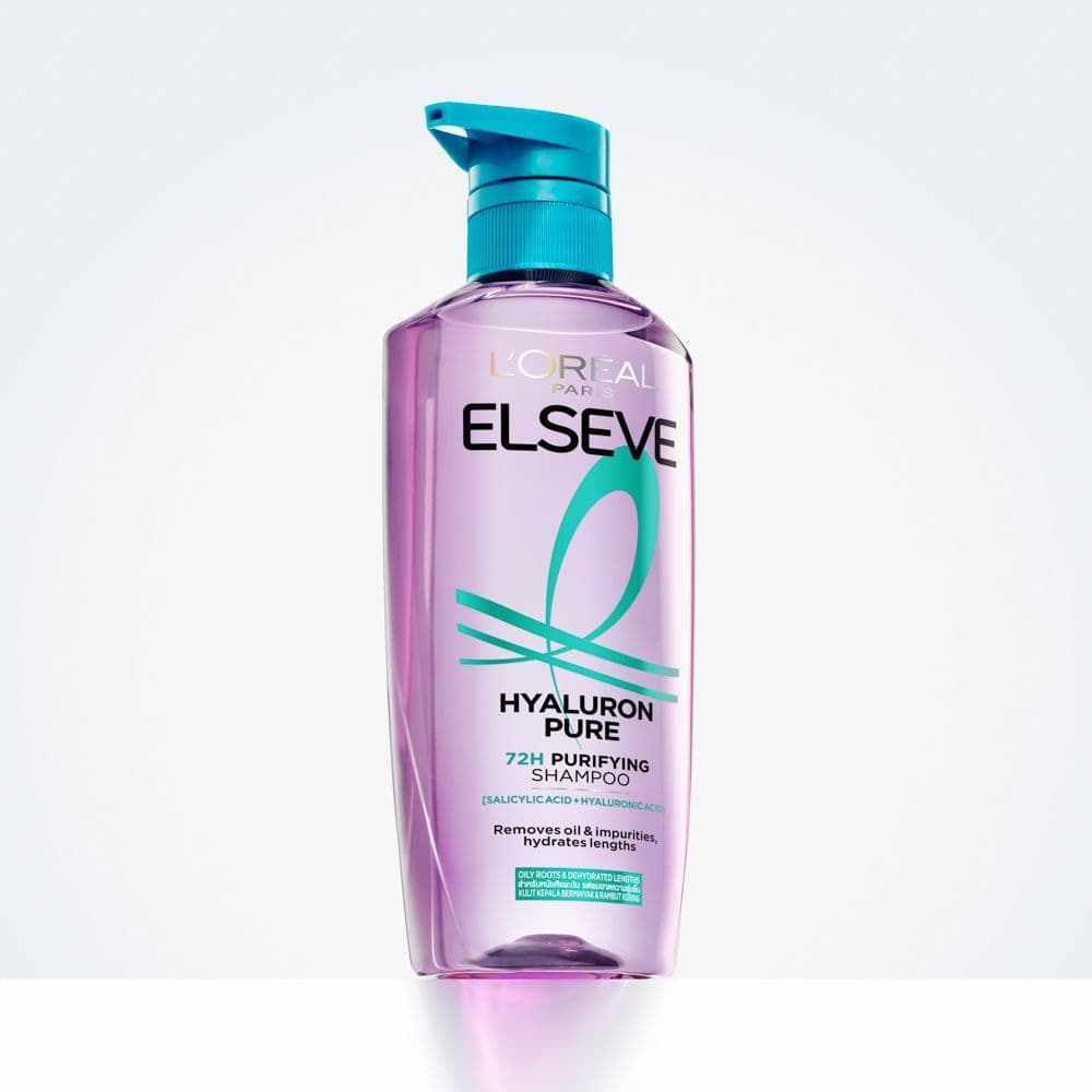 ลอรีอัล เอลแซฟ แชมพู ไฮยาลูรอนเพียว 400 มล. LOREAL ELSEVE HYALURON PURE SHAMPOO 400 ML. รูปที่ 2