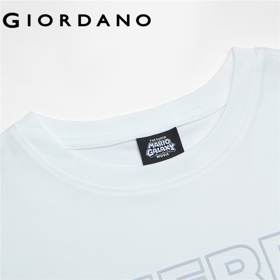 GIORDANO เสื้อยืดผู้หญิง Women's Sorona Boyfriend Printed Tee 05396300 รูปที่ 7