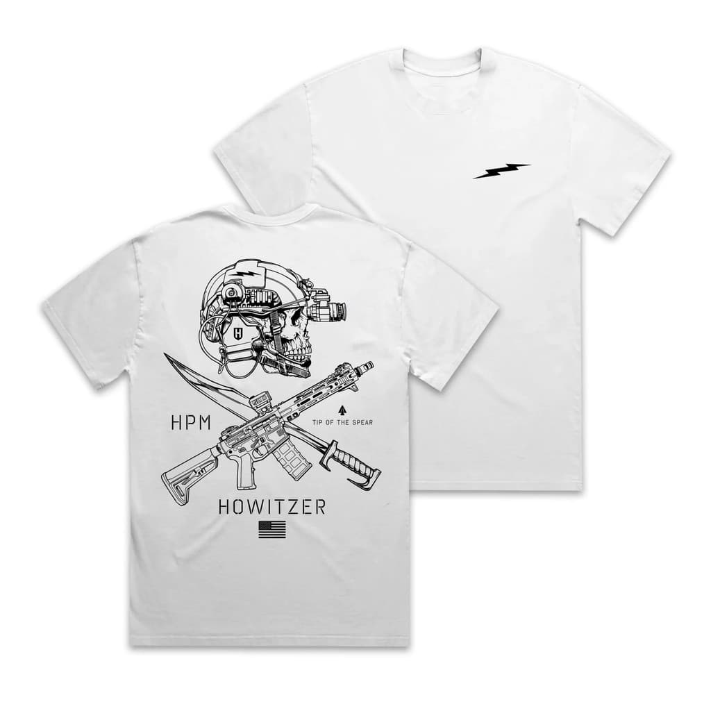 เสื้อยืดสไตล์ทหาร ลายหัวกะโหลกนักรบ ผ้าฝ้าย 100% คอกลม แขนสั้น ใส่ได้ทั้งชายและหญิง รูปที่ 5
