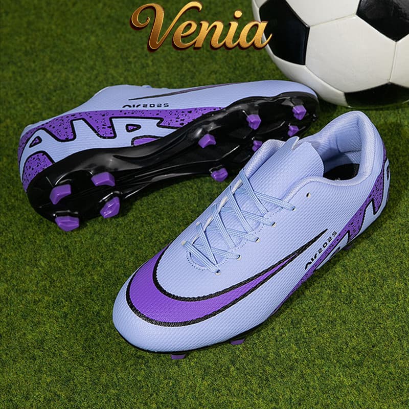 venia มากรองเท้าฟุตบอล สตั๊ด เด็กและผู้ใหญ่ สีเจ็บ ไซค์ 32-46 รองเท้าฟุตซอล รูปที่ 5