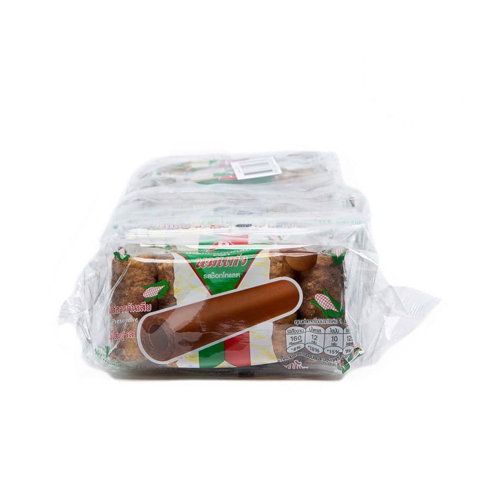 นมแท่ง ข้าวโพดอบกรอบ รสช็อกโกแลต 30 ก.X6 NOMTANG CORN SNACK CHOCOLATE FLAV 30G.X6 รูปที่ 1