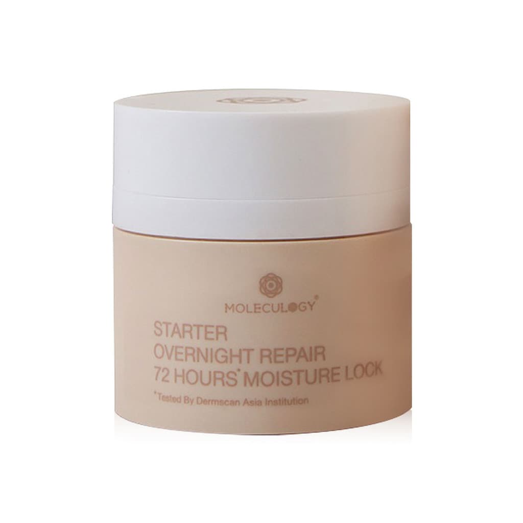Moleculogy Starter Overnight Repair 72 Hours Moisture Lock 50g โมเลกุลโลจี้ ครีมปิดผิว. รูปที่ 3