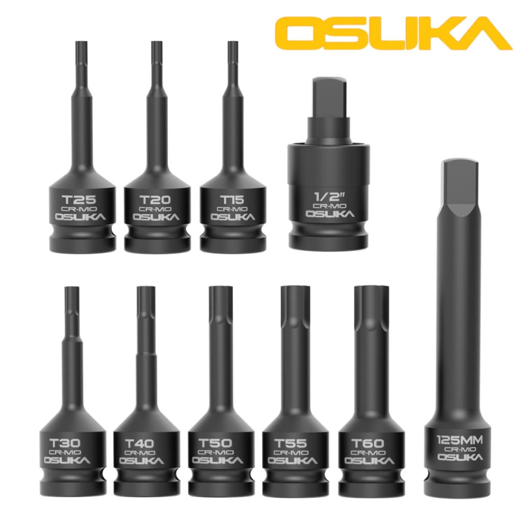 OSUKA ชุดลูกบล็อกกระแทกเดือยโผล่ผสม 1/2" 19ตัว/ชุด OSAF3213 รูปที่ 3