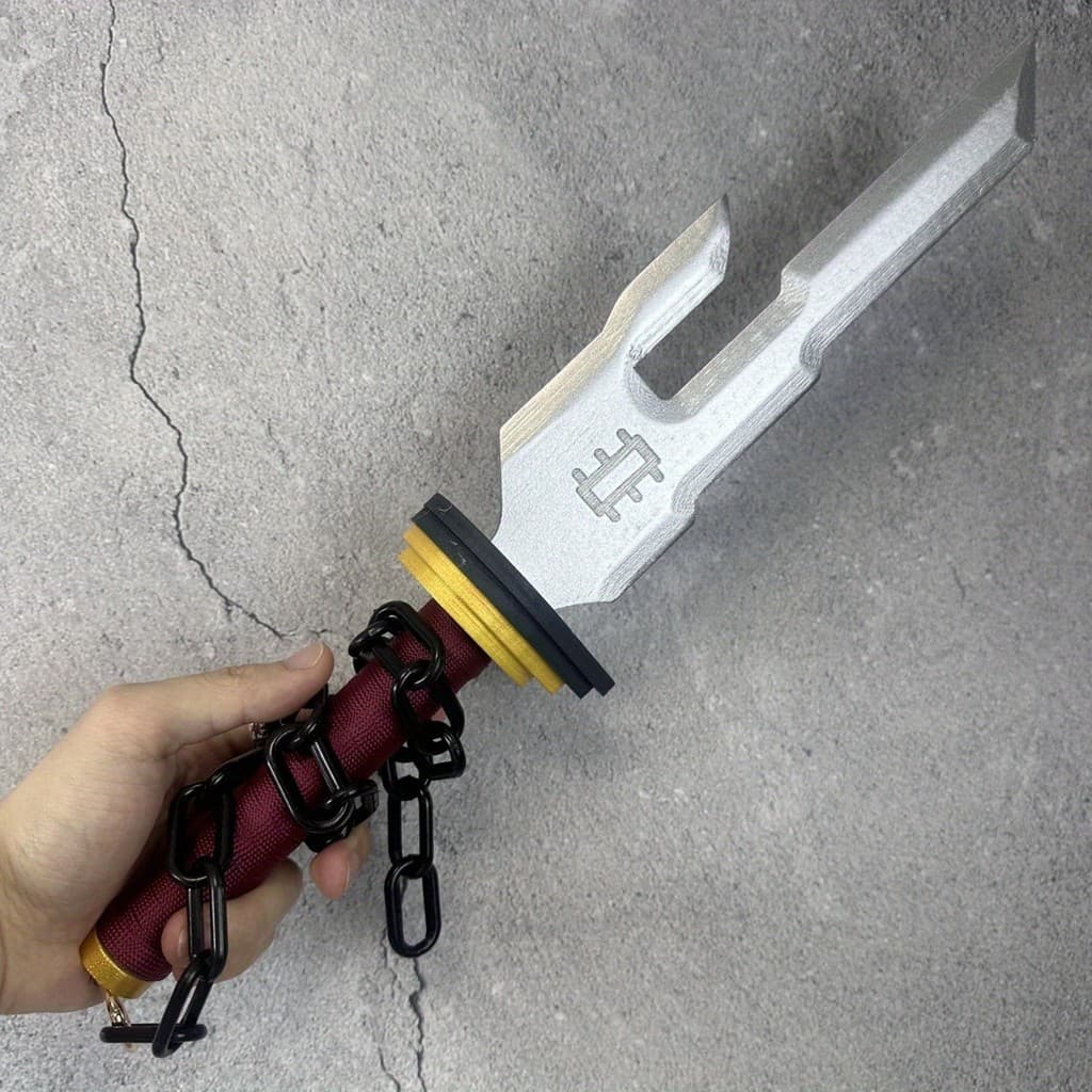 18 นิ้ว 46 ซม. มีด Katana Ninja อะนิเมะคอสเพลย์ Prop ดาบปลอดภัยใบมีดขนาดจริง Sabre ของขวัญ รูปที่ 2