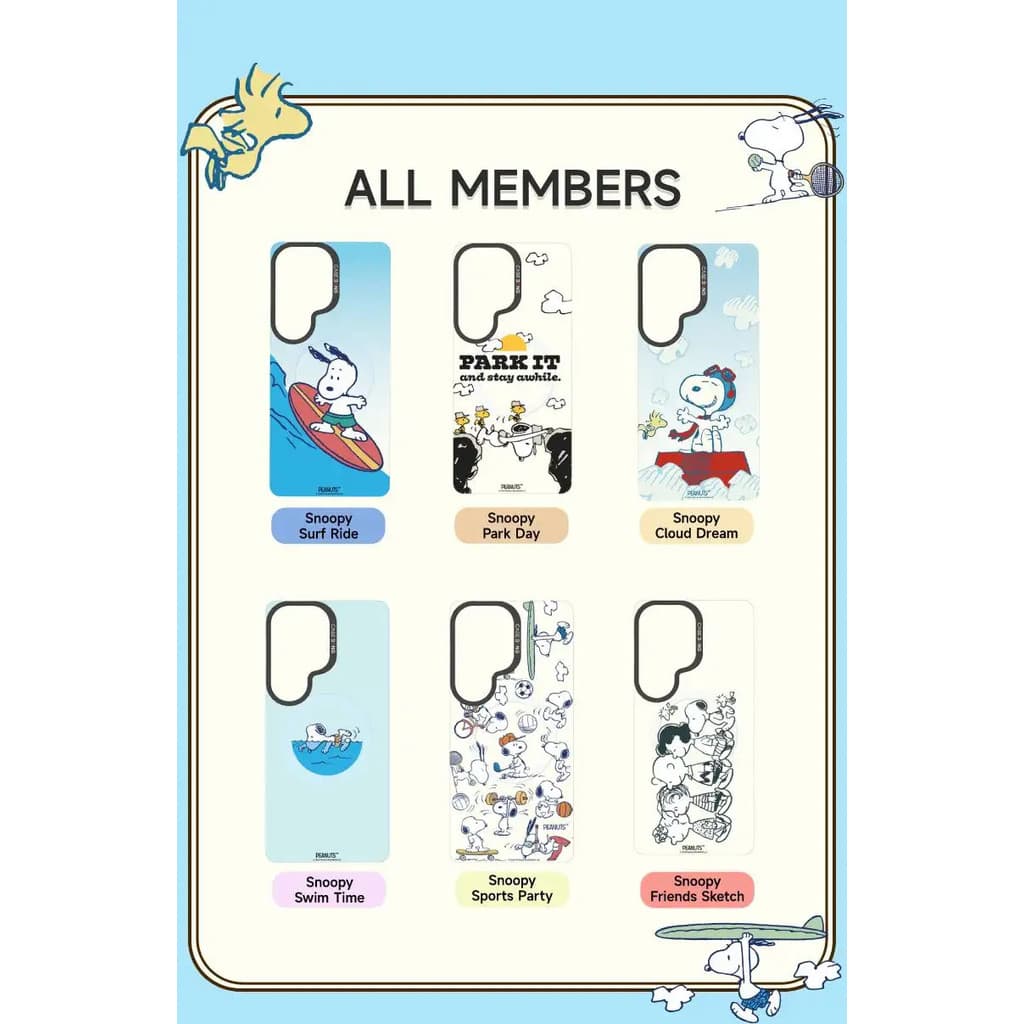 CASEBANG Snoopy 2.0 Series เคสแม่เหล็ก ImagiSnap เข้ากันได้กับ Samsung S26U/S26+/S26/S25U/S24U/S24+/S24 ด้านหลังแบบถอดเปลี่ยนได้, การป้องกันการตกกระแทกทหาร รูปที่ 7